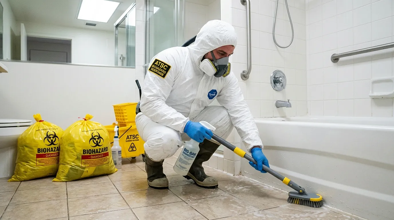 Decontamination equipment deployed for Blood Cleanup in Dupont Circle